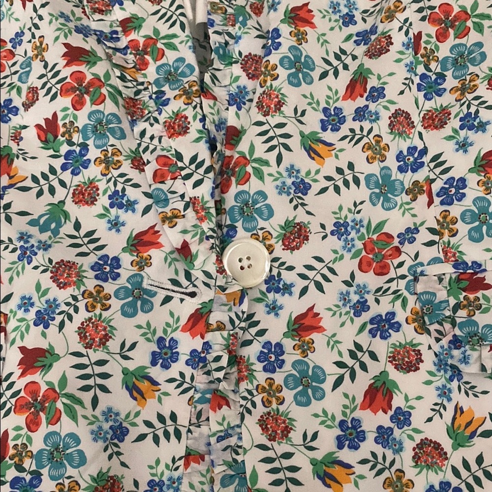 J.Crew Liberty Print Women’s Blazer - Picture 3 of 10